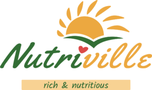 Nutriville logo with the slogan
