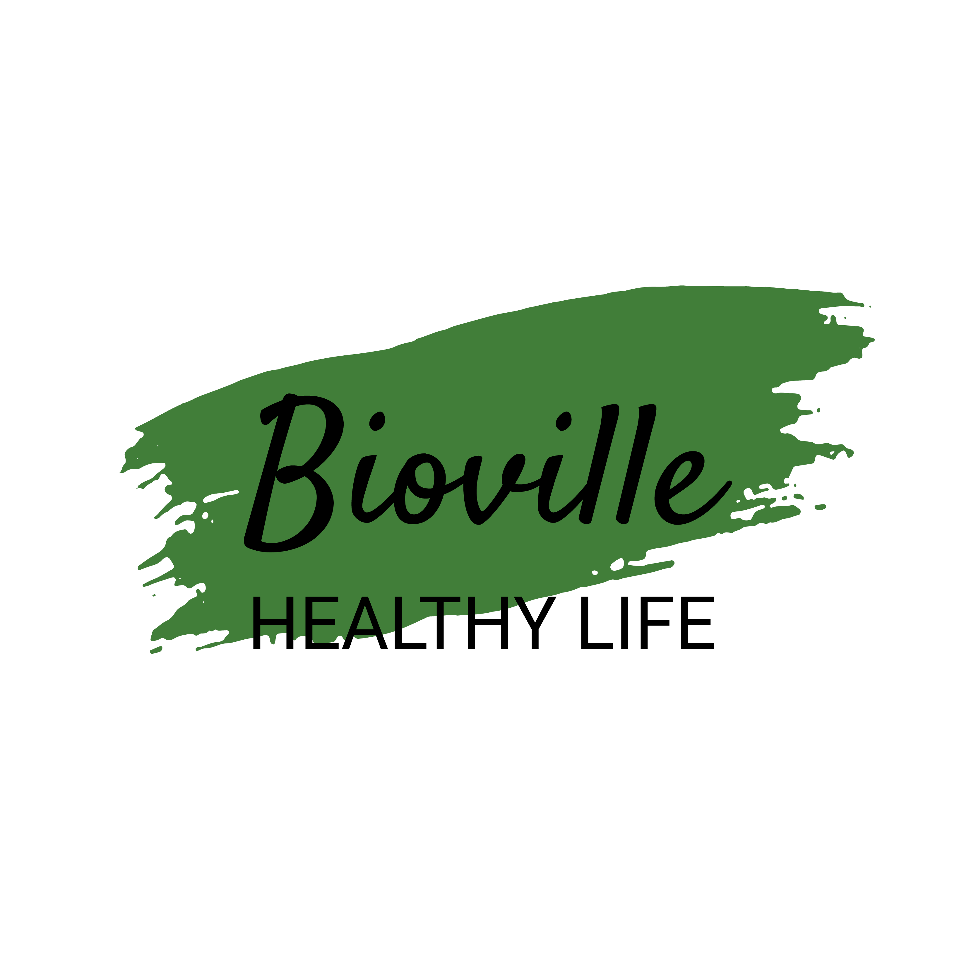 Bioville logo with the slogan